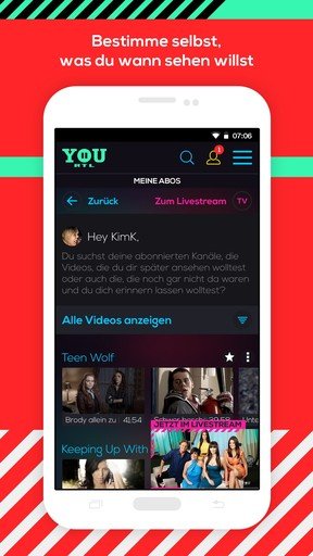 RTL II You screenshot 4 (public Android archive)